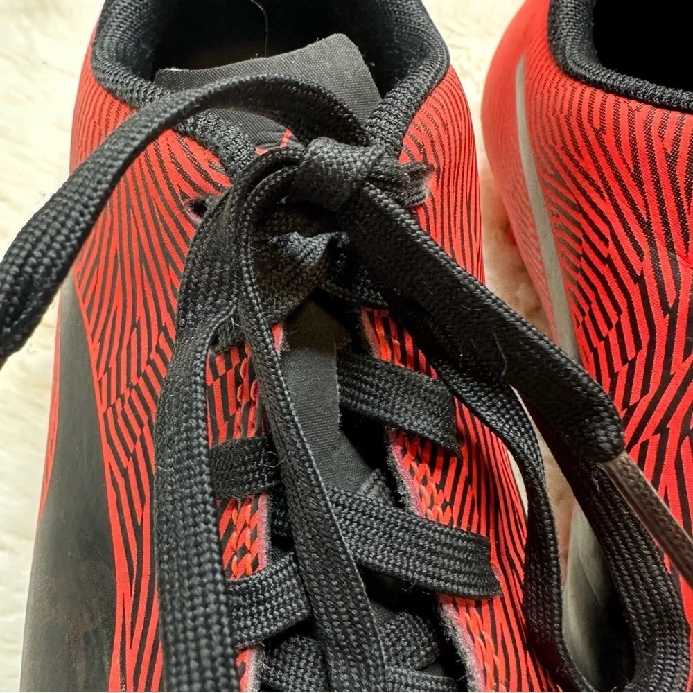 Puma Spirit II Cleats Red & Black Size 1 - Picture 3 of 16